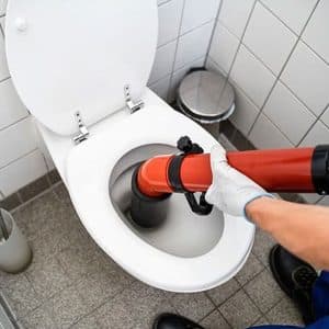 Toilet verstopt